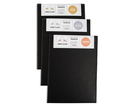 Annie Sloan Transfer Metal Leaf Booklets - 25 sheets