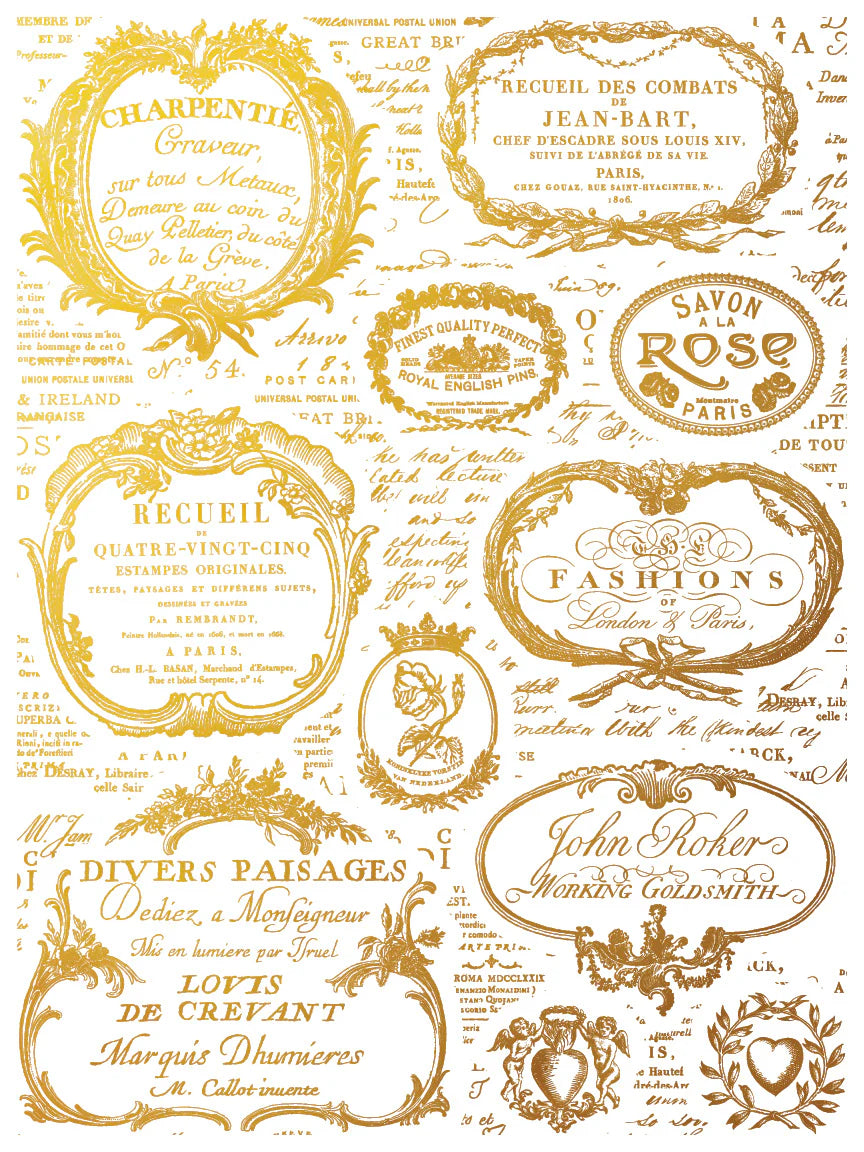 Étiquettes IOD Foil Transfer 12x16 Pad™