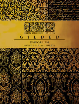 IOD Emporium Gilded Transfer 12" x 16" Pad