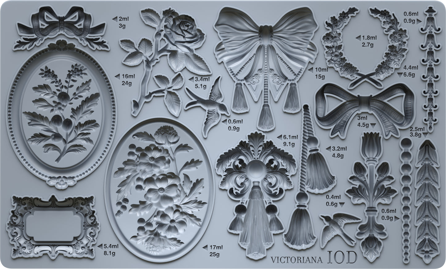 IOD Victoriana 6 x 10 Mould Holiday 2025
