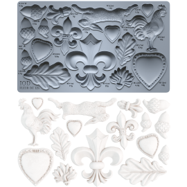 Fleur De Lis 6x10 Decor Mould™