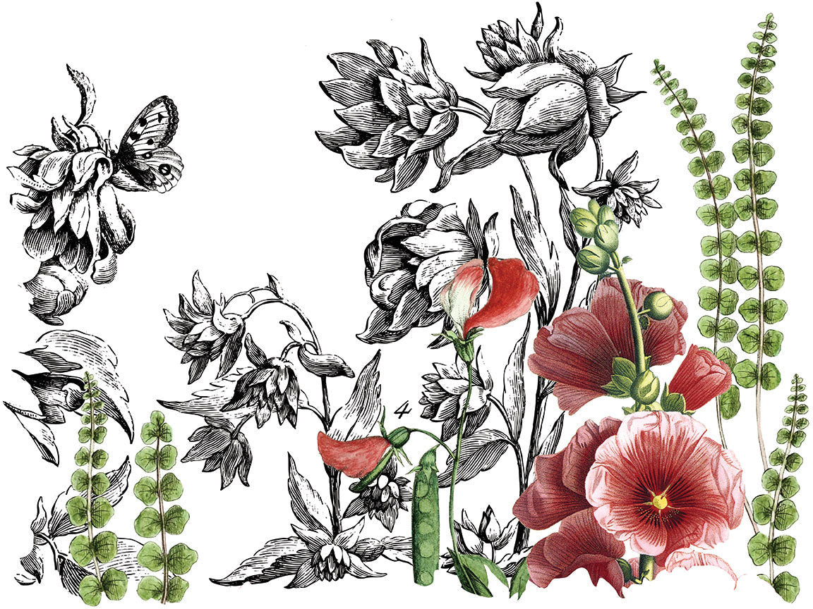 Midnight Garden IOD Transfer 12x16 Pad™