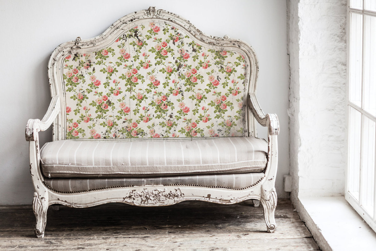 Rose Chintz IOD Paint Inlay 12x16 Pad™