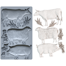 Village Market 6X10 IOD Moulds™