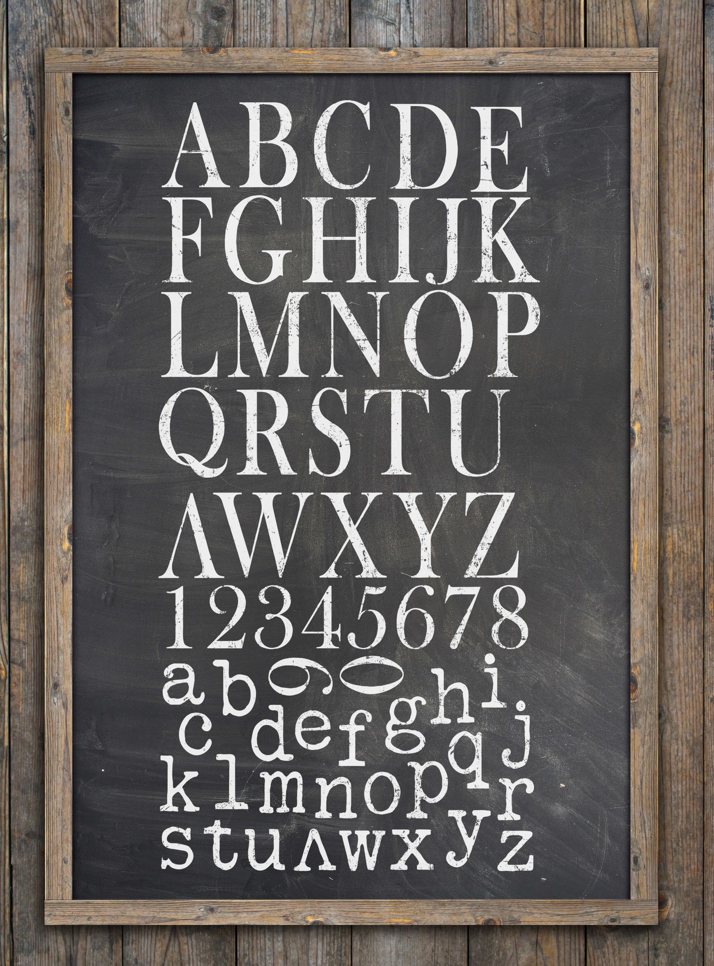 Typesetting 12x12 Decor Stamps™