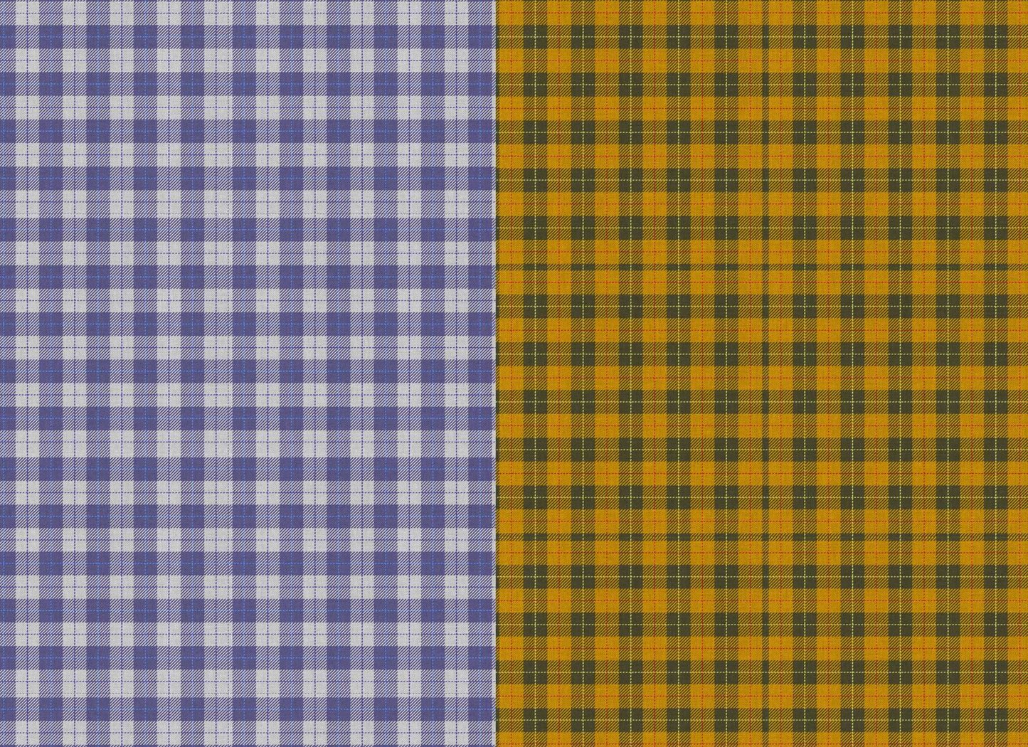 Roycycled Fall Tartan 20" x 29" Decoupage Paper