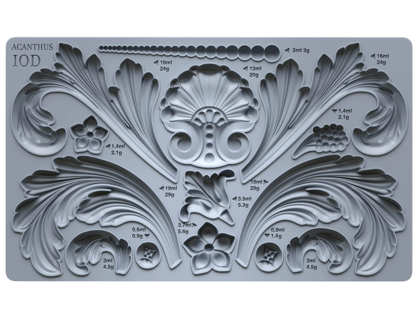 Acanthus Scroll 6x10 Decor Moulds™