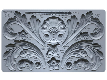 Acanthus Scroll 6x10 Decor Moulds™