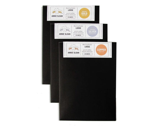 Annie Sloan Loose Metal Leaf Booklets - 25 sheets