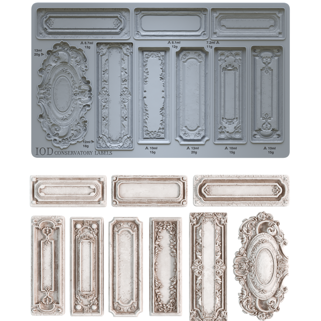 Conservatory Labels 6X10 IOD Mould™