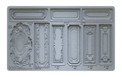 Conservatory Labels 6X10 IOD Mould™