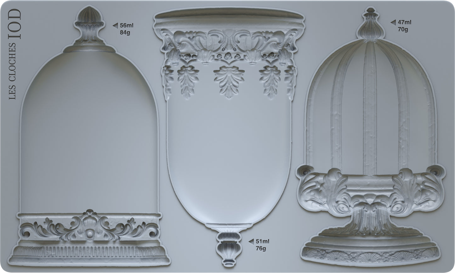 Les Cloches 6x10 IOD Mould