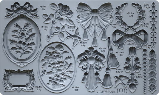 IOD Victoriana 6 x 10 Mould Holiday 2025
