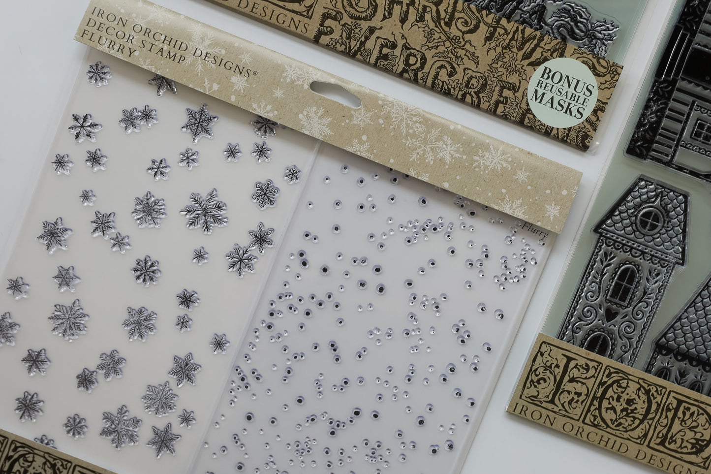 Flurry 12x12 IOD Stamp™