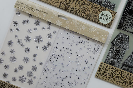 Flurry 12x12 IOD Stamp™