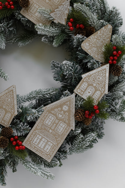 Gingerbread Lane 12x12 IOD Stamp™