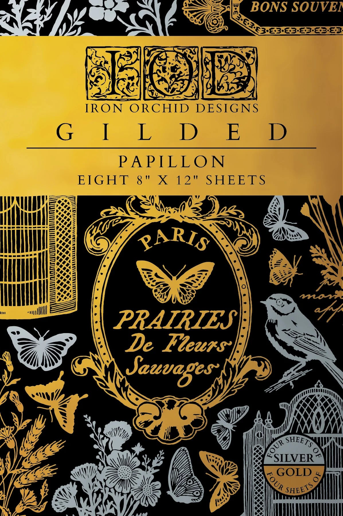Papillon IOD Foil Transfer 8x12 Pad™ Spring release 2026