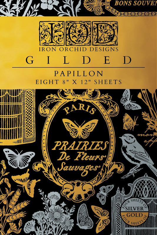 Papillon IOD Foil Transfer 8x12 Pad™ Spring release 2026