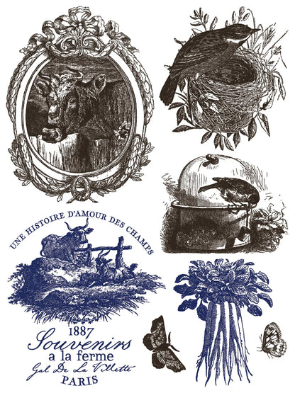 Hameau de la Reine IOD Paint Inlay 12x16 Pad™ Spring Release 2026