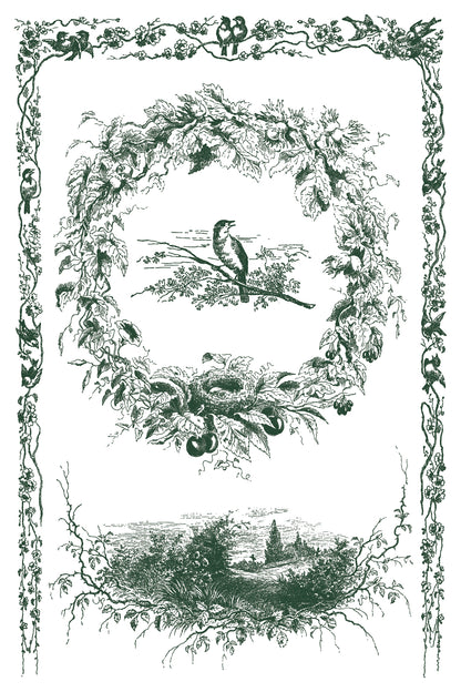Little Lark IOD Paint Inlay 8x12 Pad