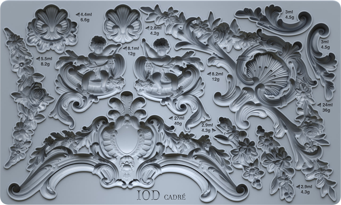 Cadré 6x10 IOD Mould
