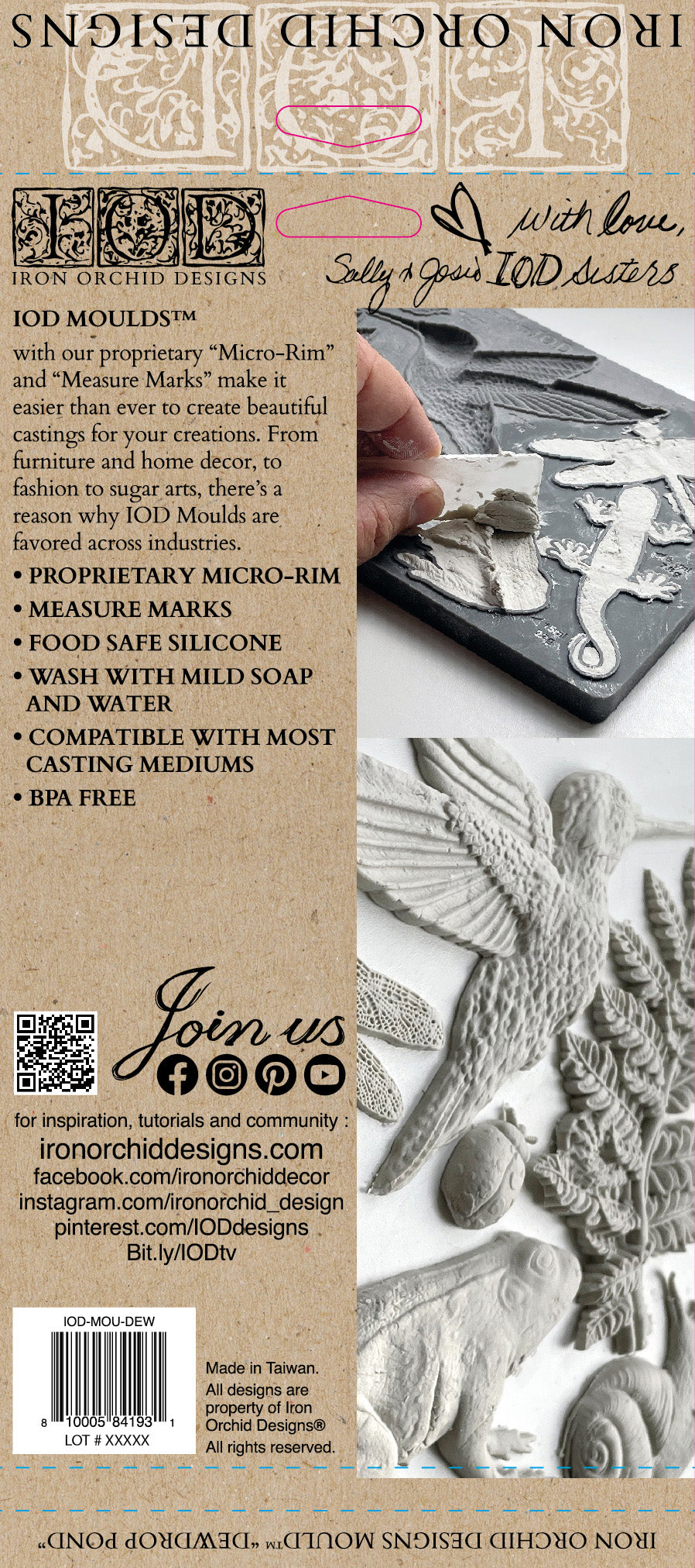 Dewdrop Pond 6×10 Decor Moulds™