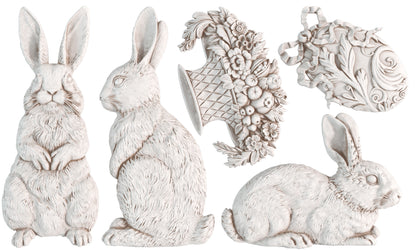 Les Lapins 6 x 10 IOD Mould IOD Spring 2026