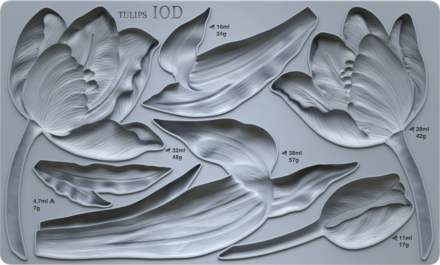 Tulips 6x10 IOD Mould™ IOD Spring 2026
