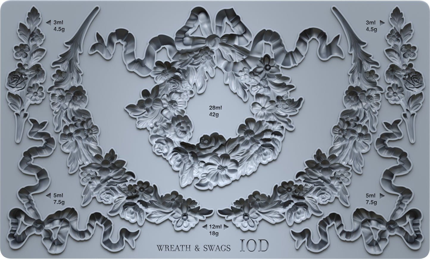 Wreath & Swags 6x10 Mould™ IOD Spring 2026