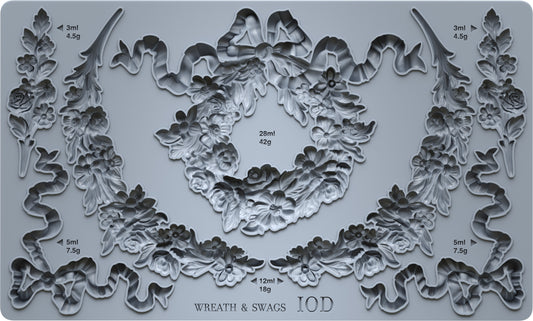 Wreath & Swags 6x10 Mould™ IOD Spring 2026