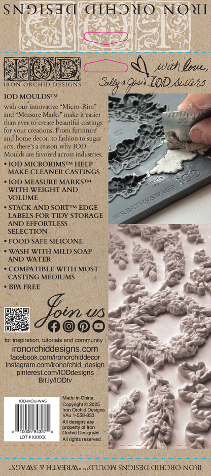 Wreath & Swags 6x10 Mould™ IOD Spring 2026