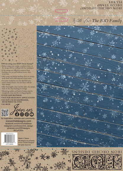 Flurry 12x12 IOD Stamp™