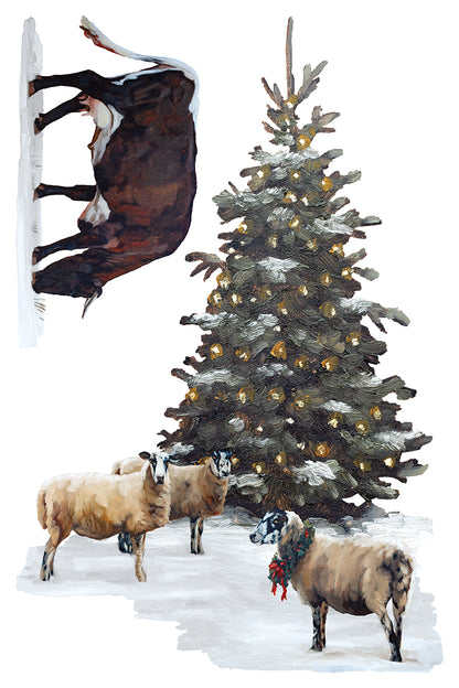 A Cotswold Christmas IOD Transfer 8x12 Pad™