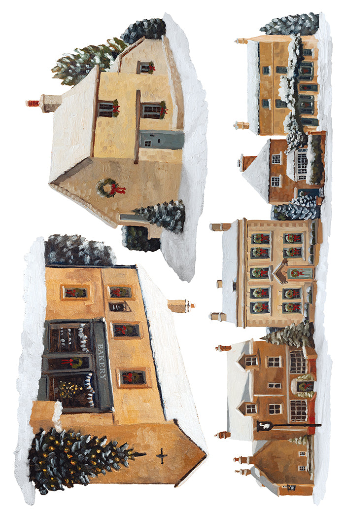 A Cotswold Christmas IOD Transfer 8x12 Pad™