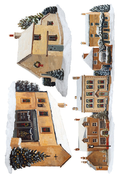 A Cotswold Christmas IOD Transfer 8x12 Pad™