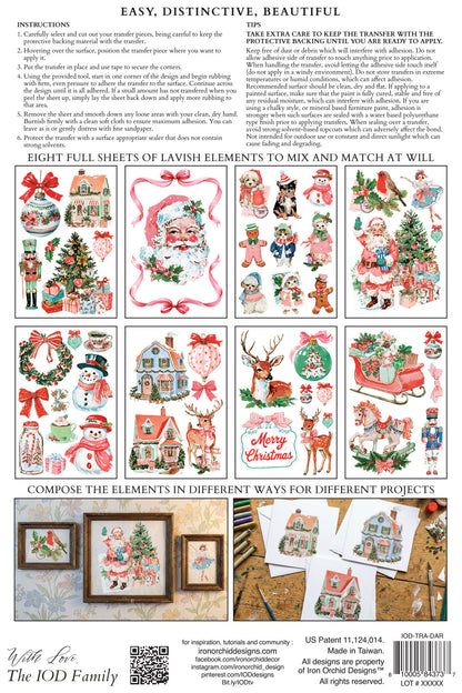 Darling Holiday IOD Transfer 8x12 Pad™