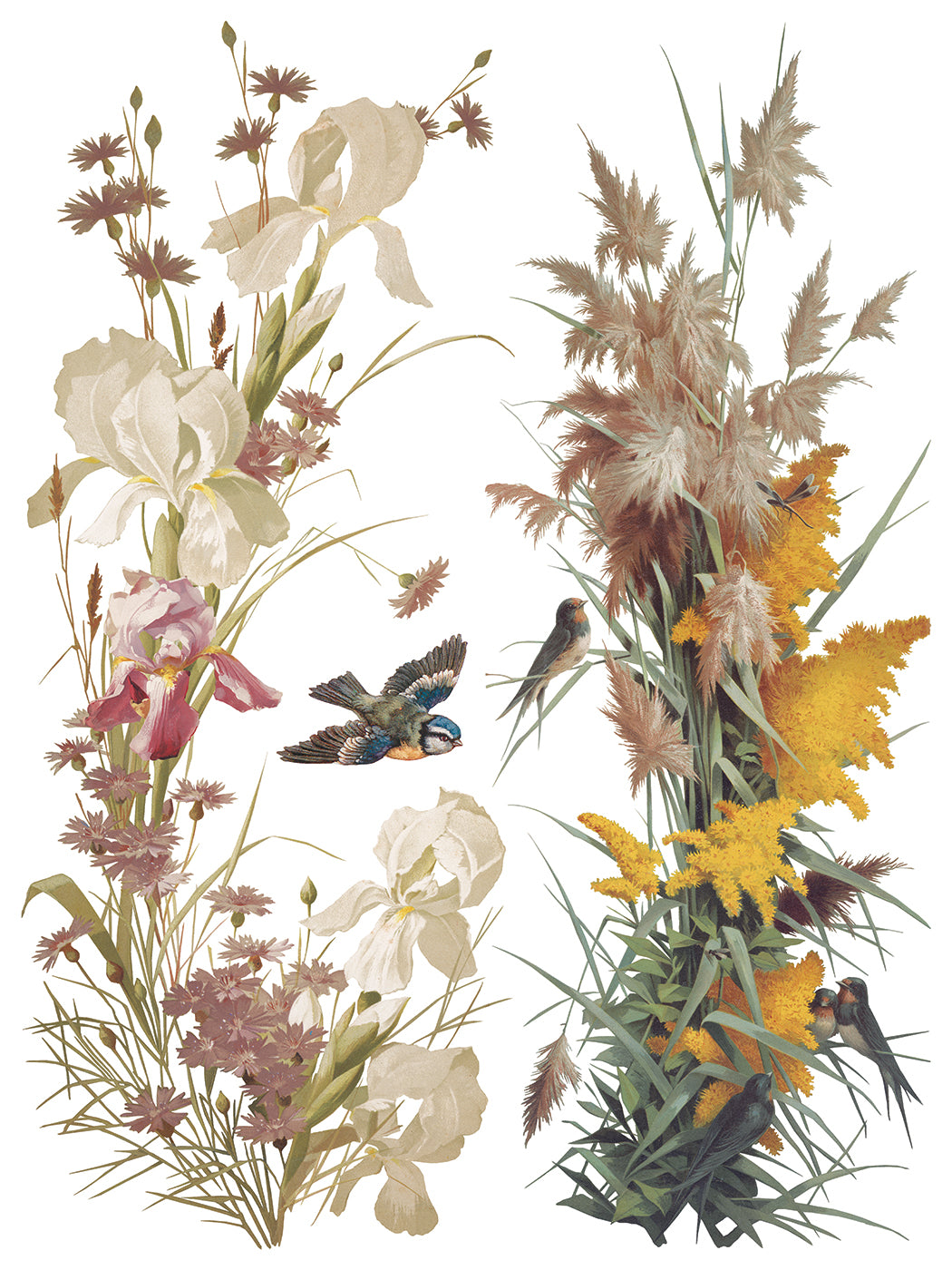 Flowers by the Poets IOD Transfer 12x16 Pad
