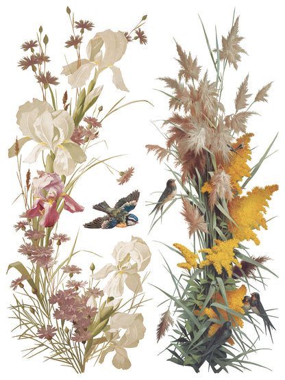 Flowers by the Poets IOD Transfer 12x16 Pad