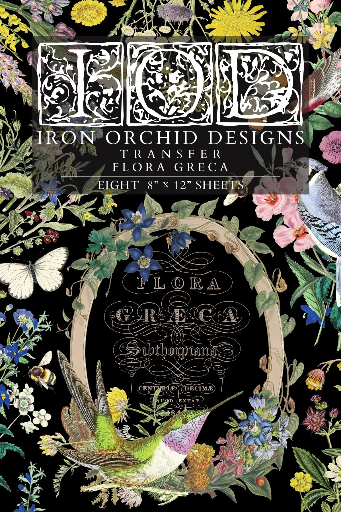 Flora Greca IOD Transfer 8x12 Pad™ Spring Release 2026